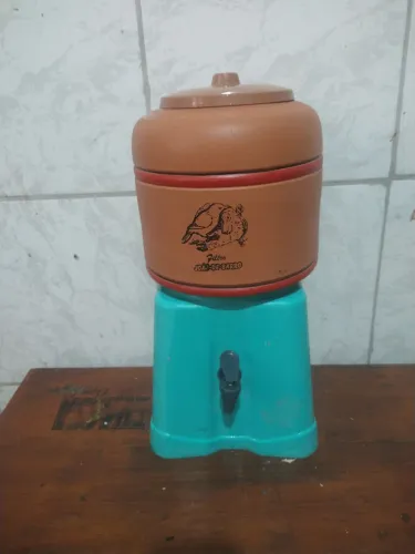 Filtro de barro são José com suporte