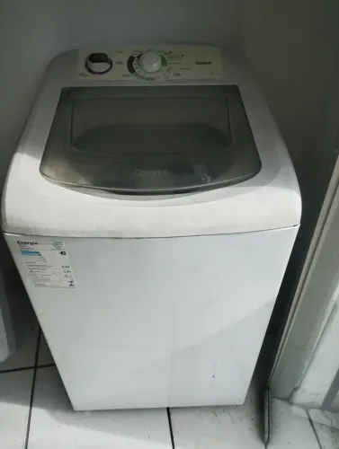máquina consul 10k turbo na lavagem e na centrifugação 