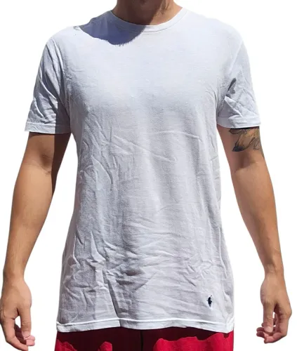 Camiseta Ralph lauren tam.M original logo bordado