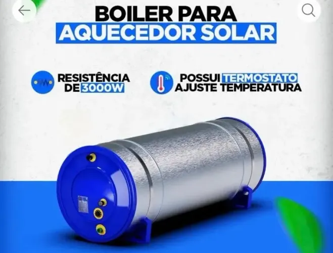 Boiler 200L alta pressao 3.000w