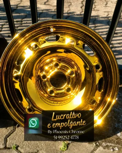 Seja dono de um negócio super lucrativo. Vendo equip compl. cromagem a base d'água, novo.