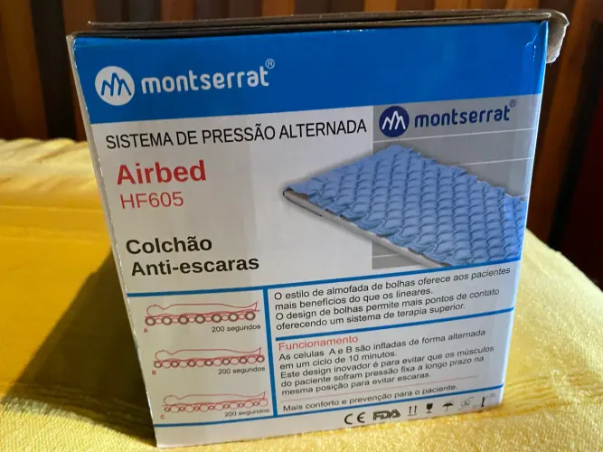 Colchão pressurizado anti escaras Monsserrat