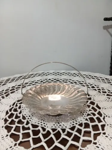 Centro de mesa em prata