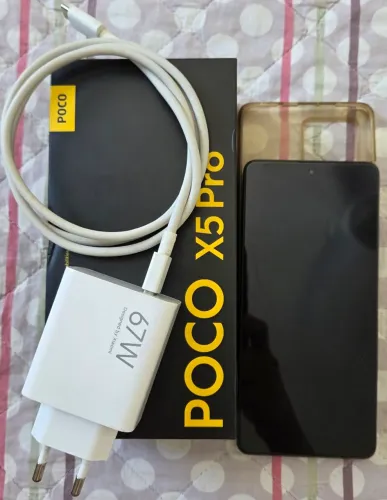 Xiaomi POCO X5 Pro 5G 256GB - Tela original, com carregador e capa
