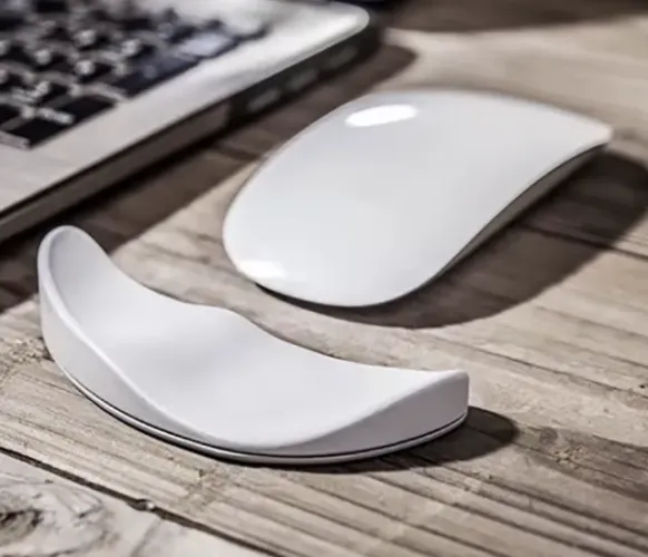 Almofada de Pulso Silicone Para Mouse Descanso Pulso Ergonômico