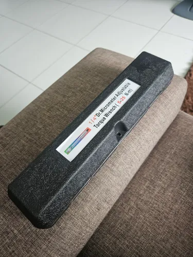 Torquímetro Estalo De Micrômetro 1/4" (5-25 N-m) - NOVO COM NF