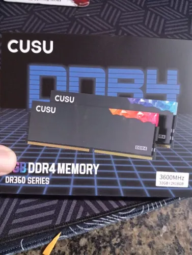 Memória ram ddr4 2x16 32GB/ 3600f<br>Apenas venda <br>R$ 1.300