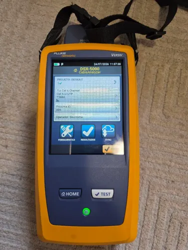 Fluke Networks DSX-5000 CableAnalyzer Kit Completo Calibrado Cat6/Cat6A