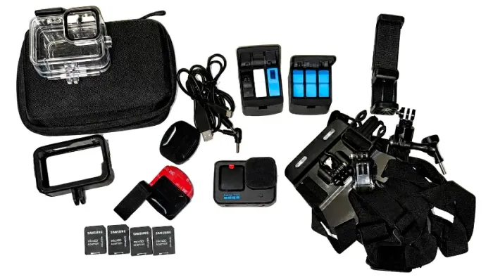 GoPro Hero 10 Black + Kit Completo de Acessórios