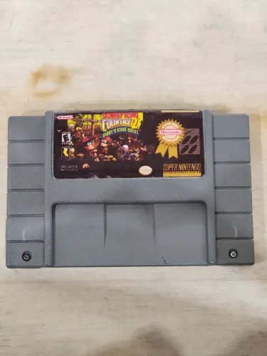 Donkey Kong Country 2 diddy,s kong quest paralelo salvando de super nintendo
