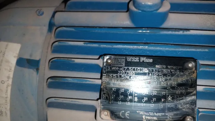 Motor Weg W22 plus 15 cv