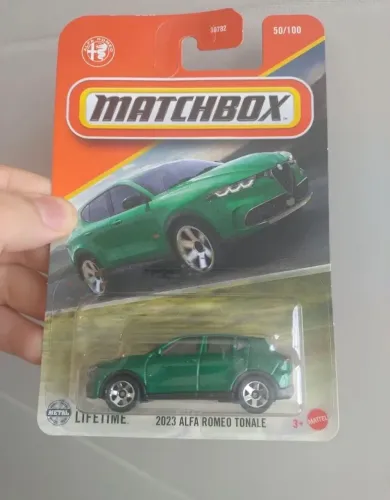 Miniatura Matchbox Alfa Romeo Tonale Verde Novo 1:64