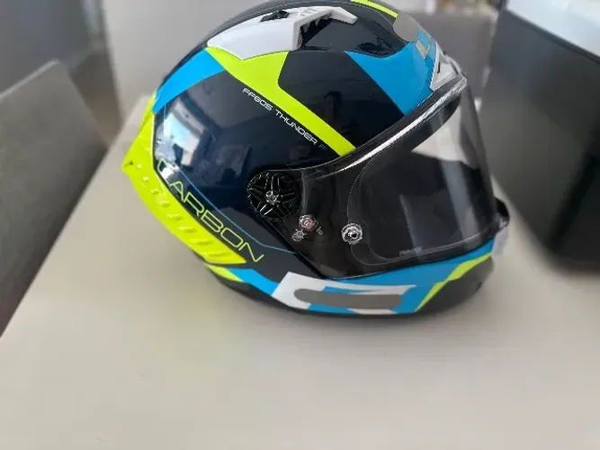 apacete LS2 FF805 Thunder Carbon - 58/M - Carbono - Pouco Uso