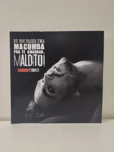 LP Disco de Vinil Johnny Hooker - Eu Vou Fazer Uma Macumba Pra Te Amarrar Maldito (2022)
