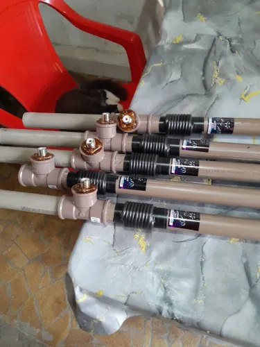 Antena dual band flower pot VHF e UHF 