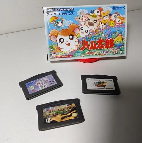 Lote Jogos Advance um com caixa 