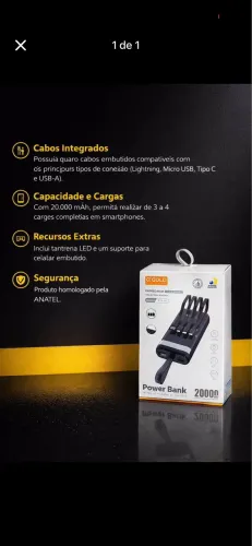Bateria portátil
