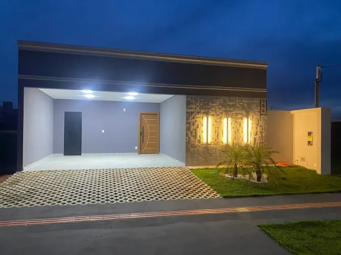 Casa Nova - Condomínio Reserva Santa Inês 3 Quartos - Campo Grande MS