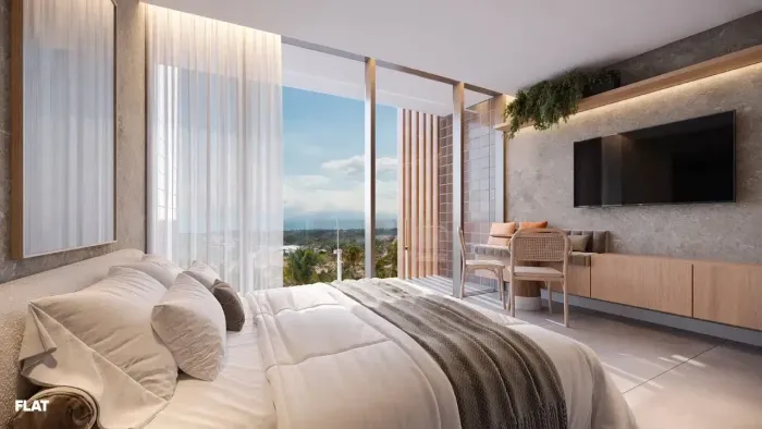Maragogi: Flats Studios para Investidores em Resort Completo