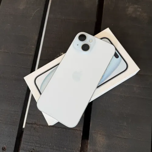 Celular Iphone 15 128gb- Azul (bateria 91%)