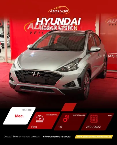 Hyundai HB20X Vision 1.6 Flex 16V MEC 2022