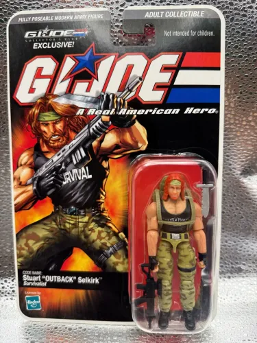 Gi Joe Collectors' Club DTC Exclusive Outback Survivalist - 2008 - Comandos em ação