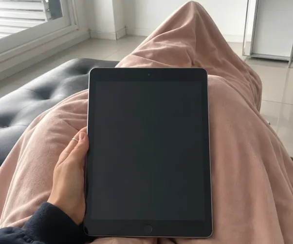 ipad 6ª geração + capa com teclado