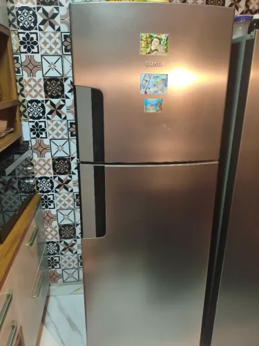 Geladeira inox