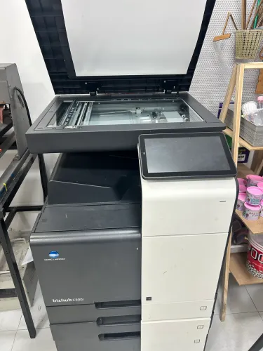 Máquina cônica minolta impressora laser