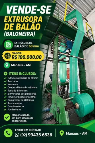 Extrusora Balão