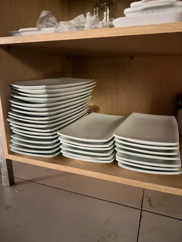 Travessa de porcelana