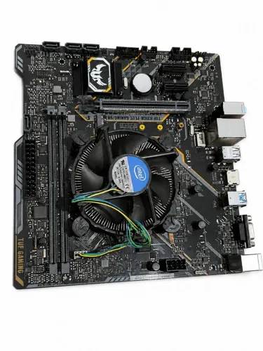 Processador i5 9400F, Placa mãe TUF H310M-PLUS<br>Placa mãe TUF H310M-PLUS