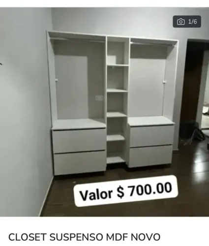 CLOSETS MDF NOVO 