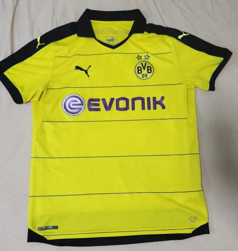 Borussia Dortmund - Camisa - Tamanho G - Puma - Temporada - 2015/16 - Evonik