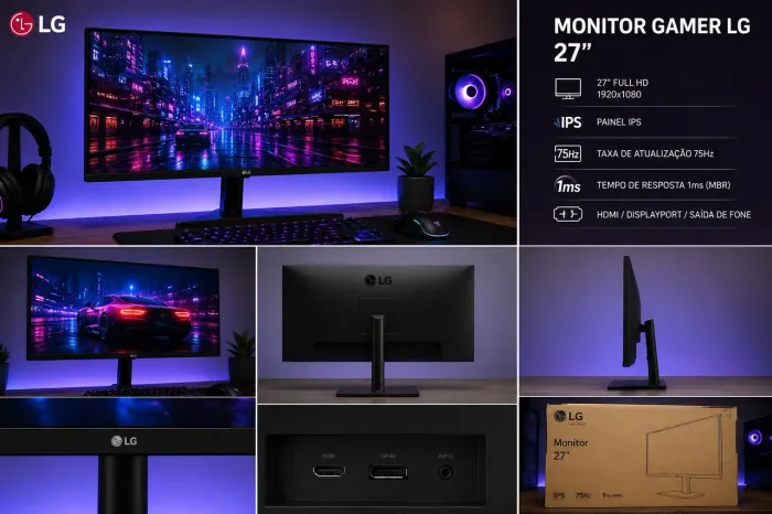 Monitor gamer Ultrawide LG