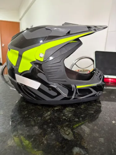 Capacete ASW Trilha/Motocross Original - Bom Estado