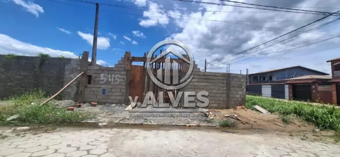 Terreno de Esquina 385 m² Lado Praia Cibratel II Itanhaém/SP