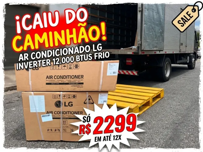 Ar condicionado LG Dual inverter 12 mil btus