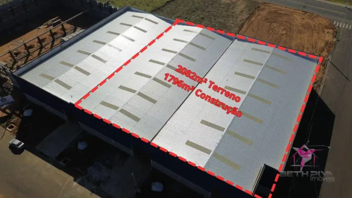 Barracão para alugar, 1796 m² por R$ 21.200,00/mês - Industrial Anhanguera - Leme/SP