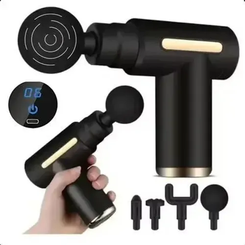 Massageador portátil original 6 velocidade com assessorios 