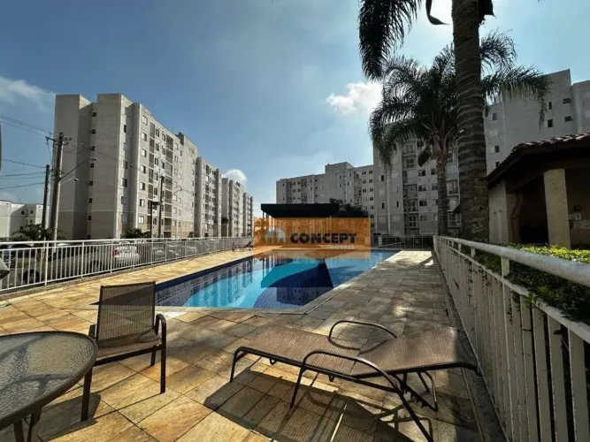 Apartamento com 2 dormitórios para alugar, 46 m² por R$ 2.566,30/mês - Parque Suzano - Suz