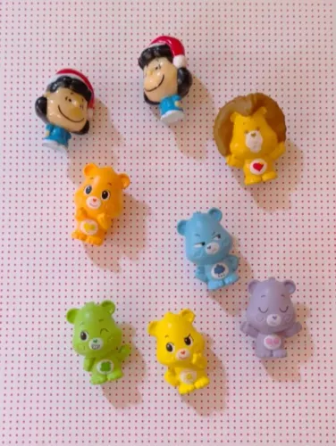 Miniatura Cacau Show Ursinhos Carinhosos e Snoopy