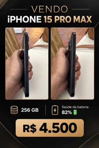 Oportunidade iphone 15 pro max 256gb