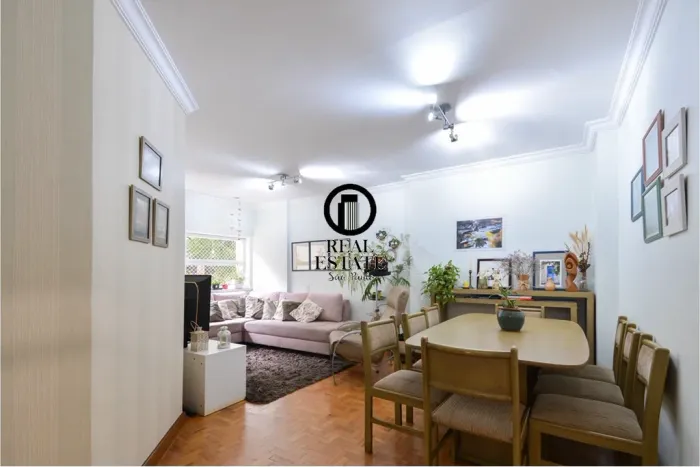 Apartamento à Venda - 144m², 4 Quartos, sendo 1 Suíte, 1 Vaga - Cerqueira César