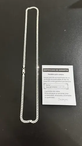 Cordão novo em prata 925 Italiana