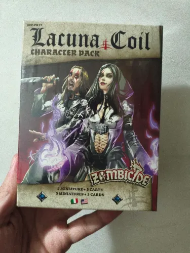 Zombicide: Lacuna Coil, Character Pack Promo Box