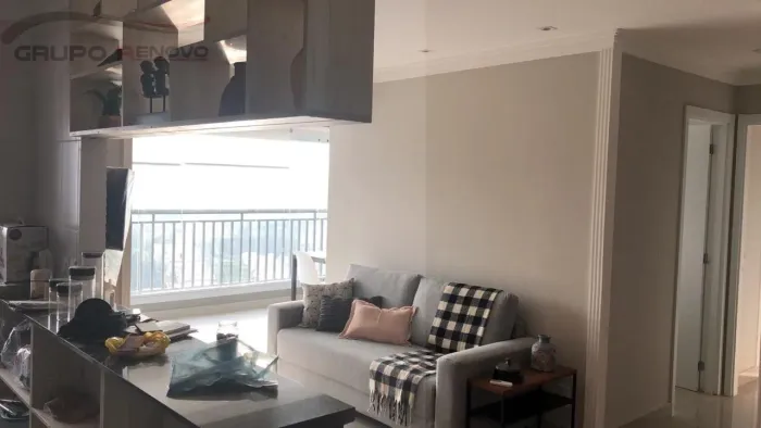 Locação: ApTo mobiliado 65m² na Vila Santa Catarina. Lazer completo, 2 dorms, varanda gour
