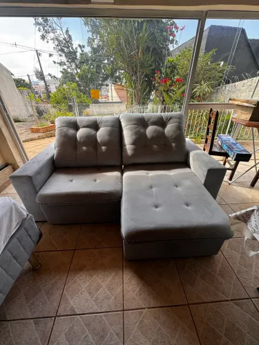 Sofá retrátil 2 lugares