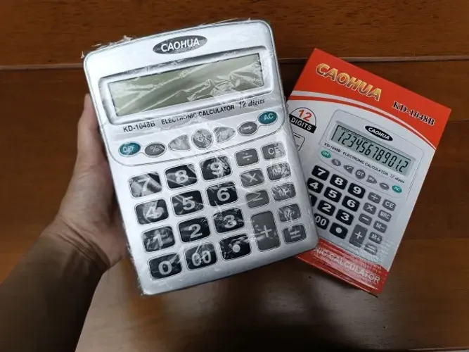 Calculadora com Teclas Grandes à Pilha Na Caixa (Bangu, próximo ao shopping)