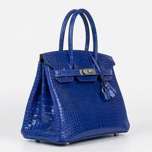 Hermès Birkin Original Blue Croco